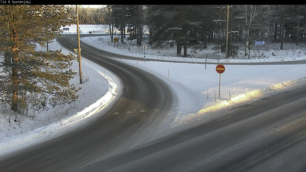 Weather Camera Image Väg 9 Suonenjoki, Purola, Suonenjoki, Pohjois-Savo
