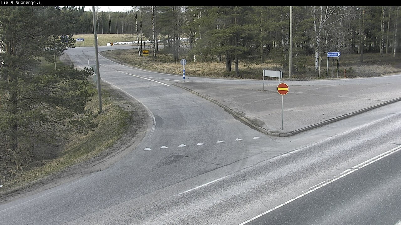 Weather Camera Image Road 9 Suonenjoki, Purola, Suonenjoki, Pohjois-Savo