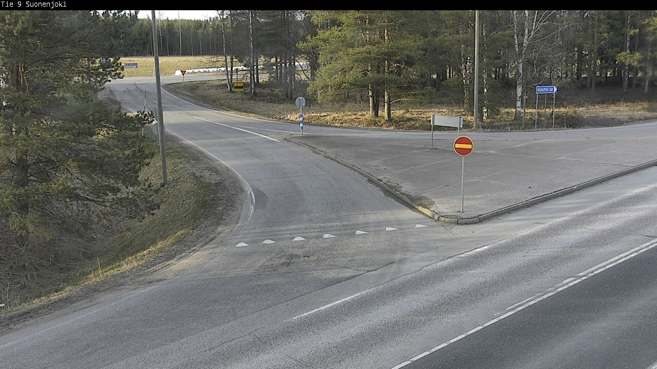 Weather Camera Image Road 9 Suonenjoki, Purola, Suonenjoki, Pohjois-Savo