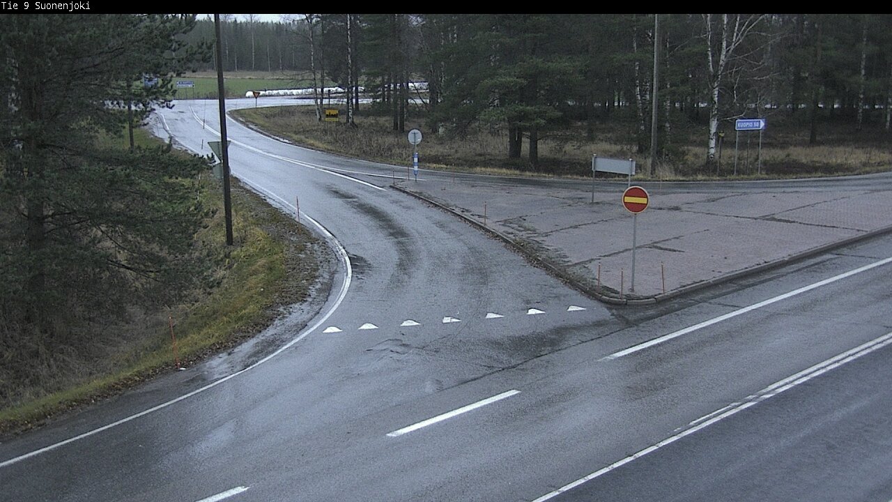Weather Camera Image Väg 9 Suonenjoki, Purola, Suonenjoki, Pohjois-Savo