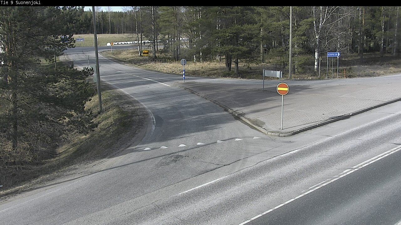 Weather Camera Image Road 9 Suonenjoki, Purola, Suonenjoki, Pohjois-Savo