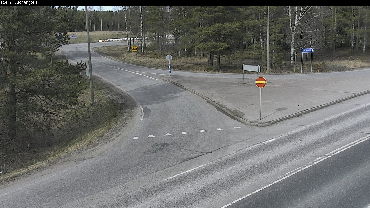 Weather Camera Image Road 9 Suonenjoki, Purola, Suonenjoki, Pohjois-Savo