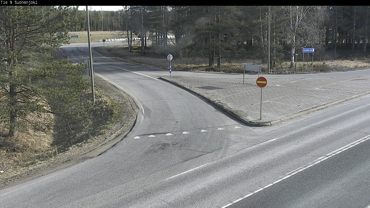 Weather Camera Image Road 9 Suonenjoki, Purola, Suonenjoki, Pohjois-Savo