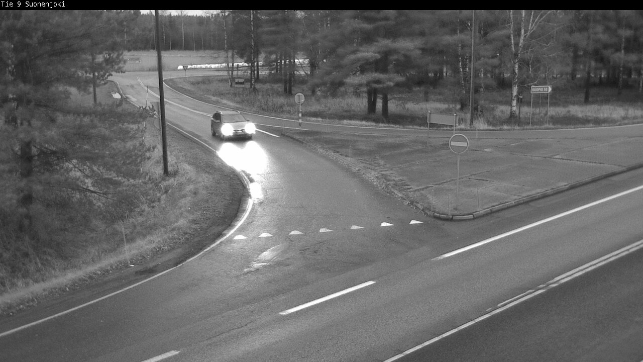 Weather Camera Image Väg 9 Suonenjoki, Purola, Suonenjoki, Pohjois-Savo