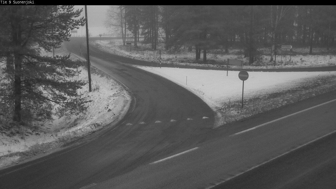 Weather Camera Image Väg 9 Suonenjoki, Purola, Suonenjoki, Pohjois-Savo