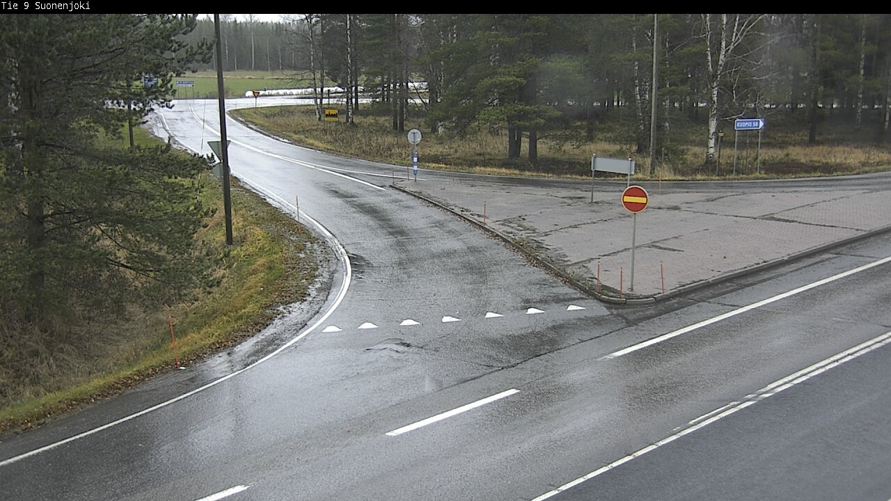 Weather Camera Image Väg 9 Suonenjoki, Purola, Suonenjoki, Pohjois-Savo