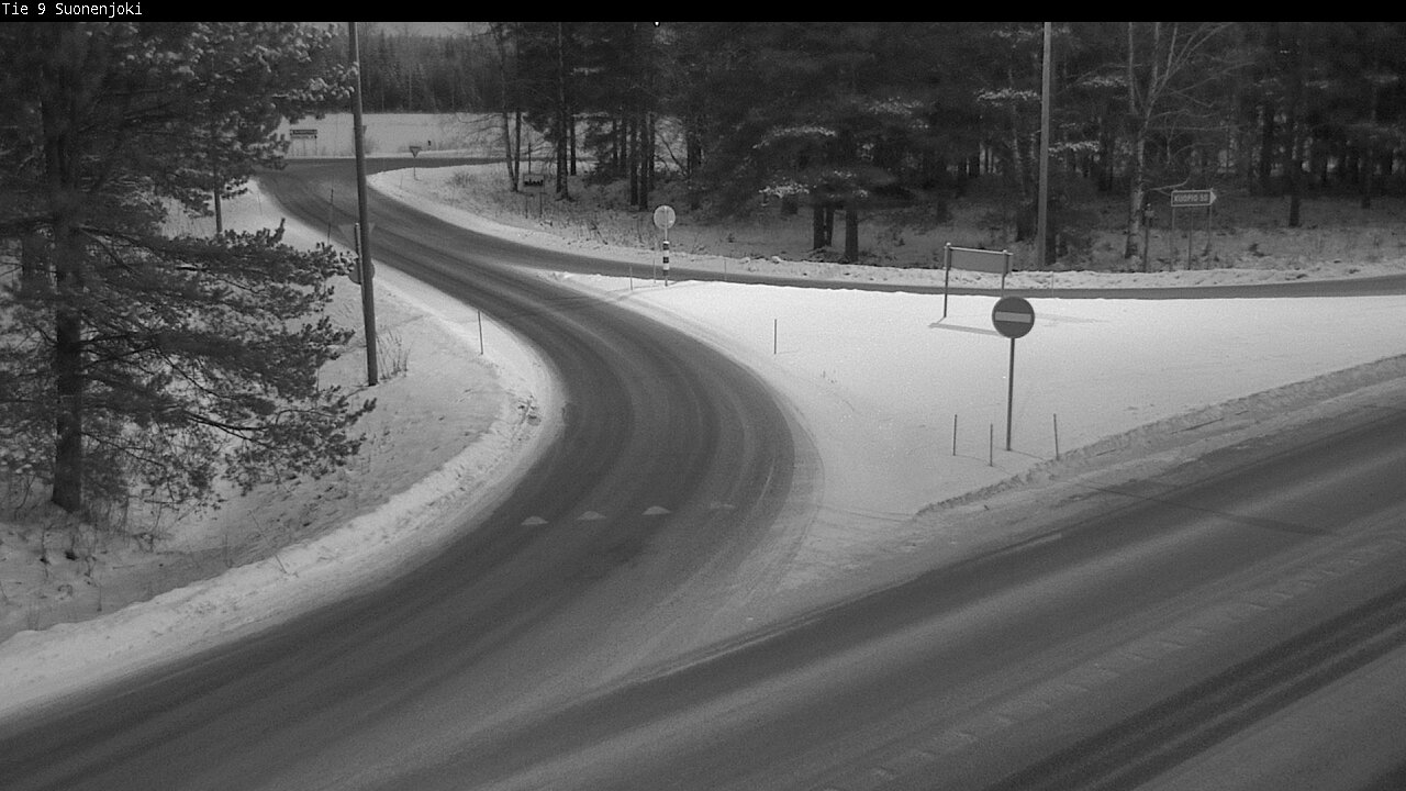 Weather Camera Image Väg 9 Suonenjoki, Purola, Suonenjoki, Pohjois-Savo