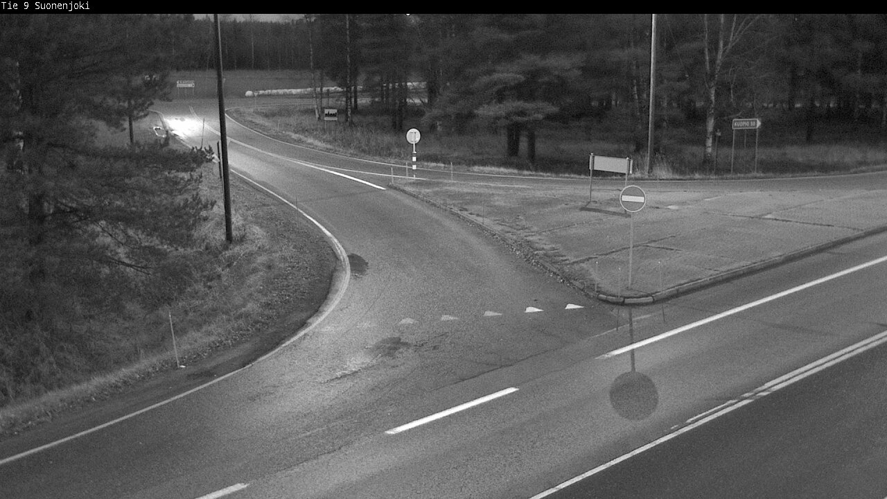 Weather Camera Image Väg 9 Suonenjoki, Purola, Suonenjoki, Pohjois-Savo