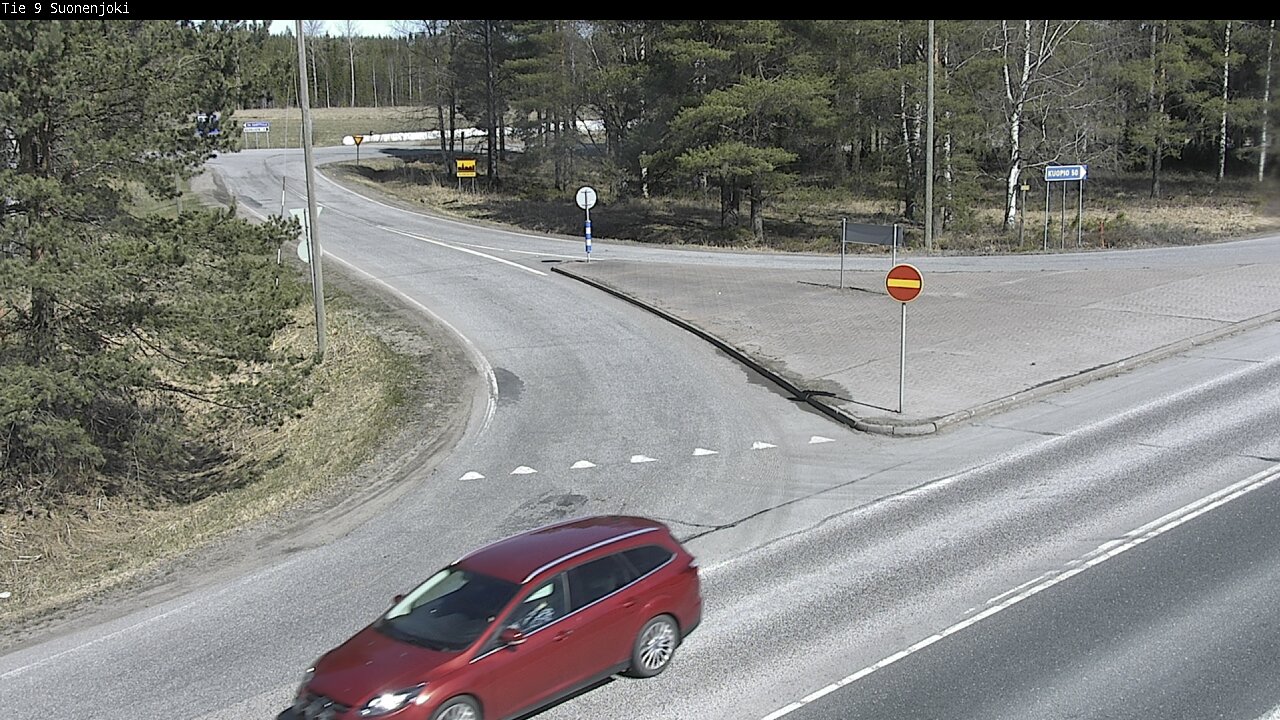 Weather Camera Image Road 9 Suonenjoki, Purola, Suonenjoki, Pohjois-Savo