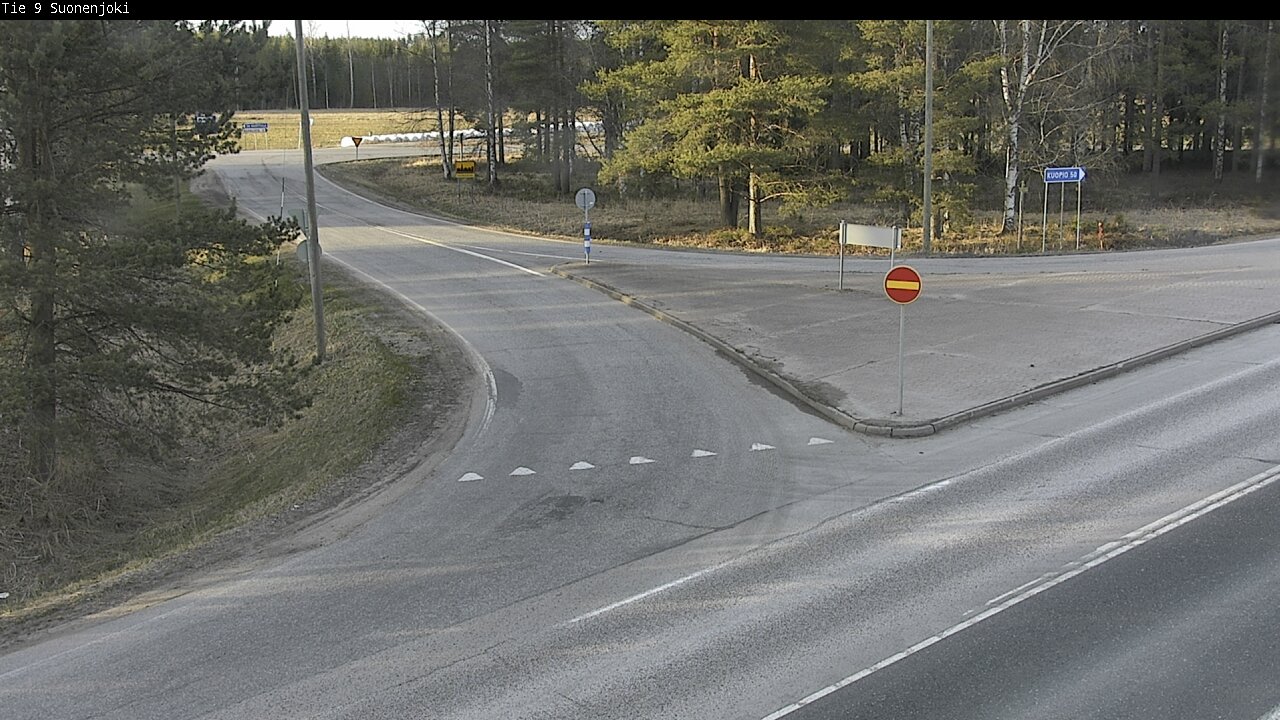 Weather Camera Image Road 9 Suonenjoki, Purola, Suonenjoki, Pohjois-Savo