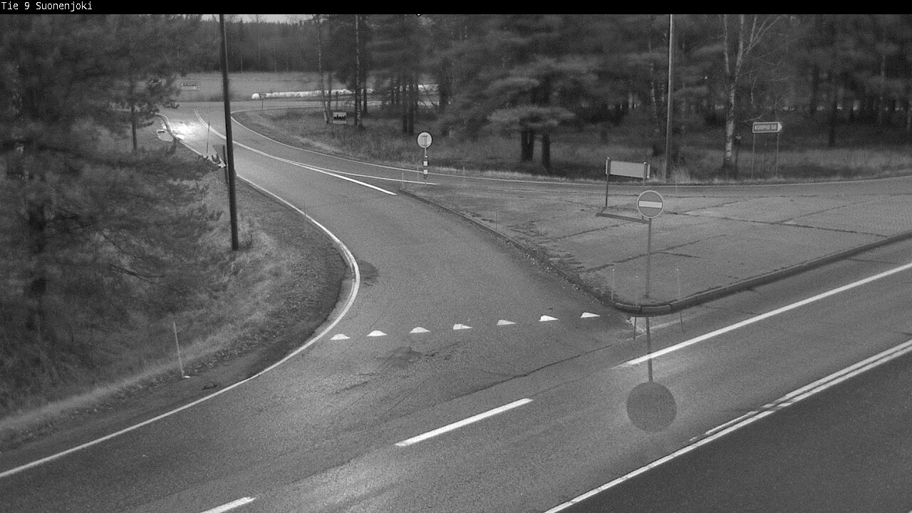 Weather Camera Image Road 9 Suonenjoki, Purola, Suonenjoki, Pohjois-Savo