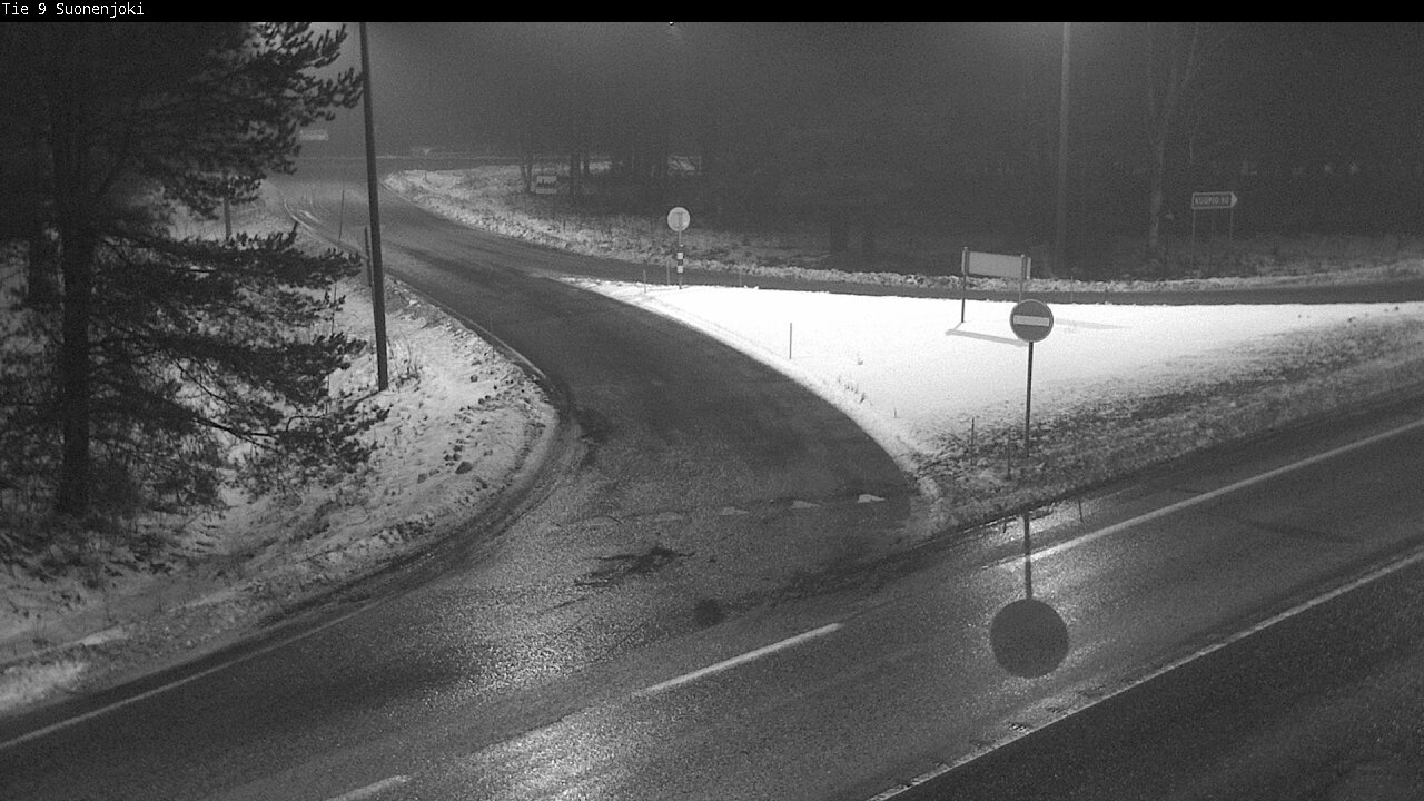 Weather Camera Image Väg 9 Suonenjoki, Purola, Suonenjoki, Pohjois-Savo