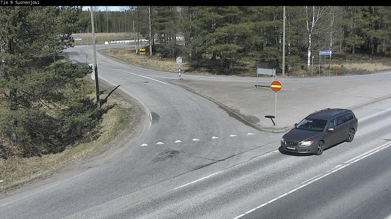 Weather Camera Image Road 9 Suonenjoki, Purola, Suonenjoki, Pohjois-Savo