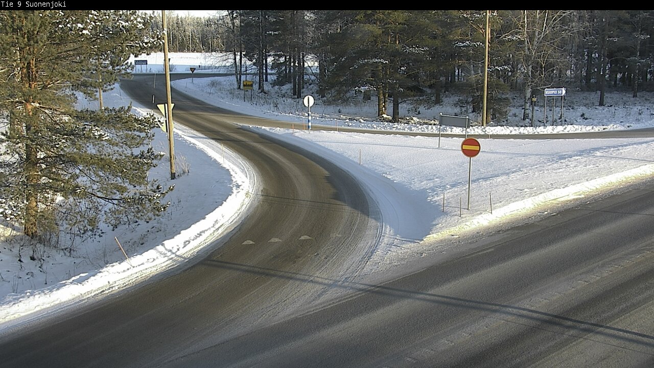 Weather Camera Image Väg 9 Suonenjoki, Purola, Suonenjoki, Pohjois-Savo
