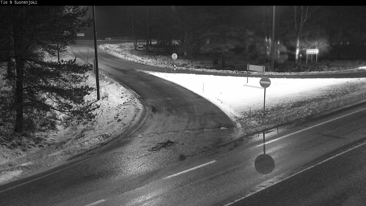 Weather Camera Image Väg 9 Suonenjoki, Purola, Suonenjoki, Pohjois-Savo