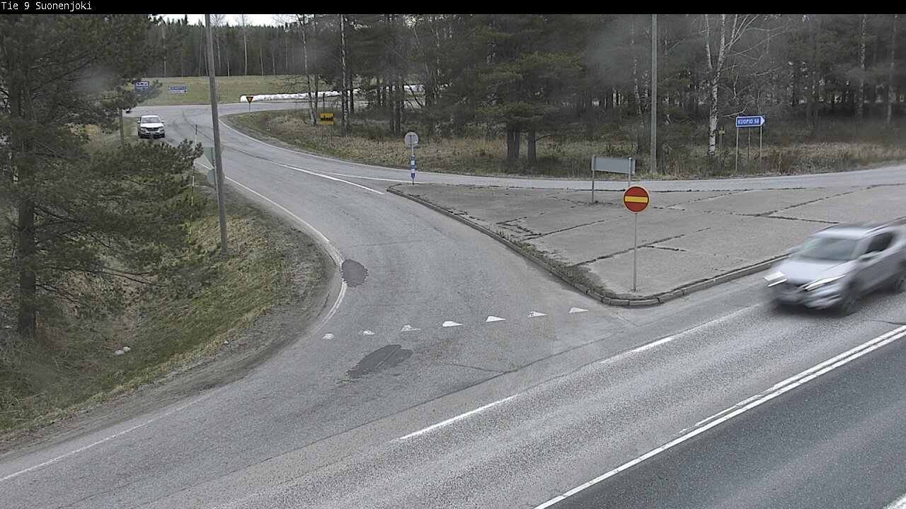 Weather Camera Image Road 9 Suonenjoki, Purola, Suonenjoki, Pohjois-Savo