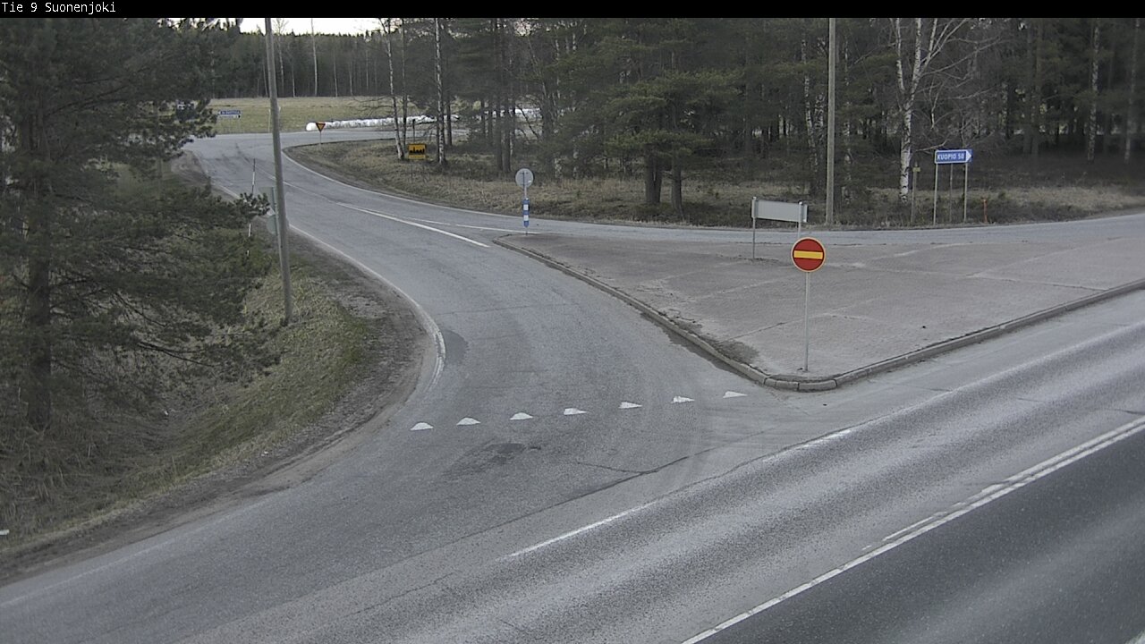 Weather Camera Image Road 9 Suonenjoki, Purola, Suonenjoki, Pohjois-Savo