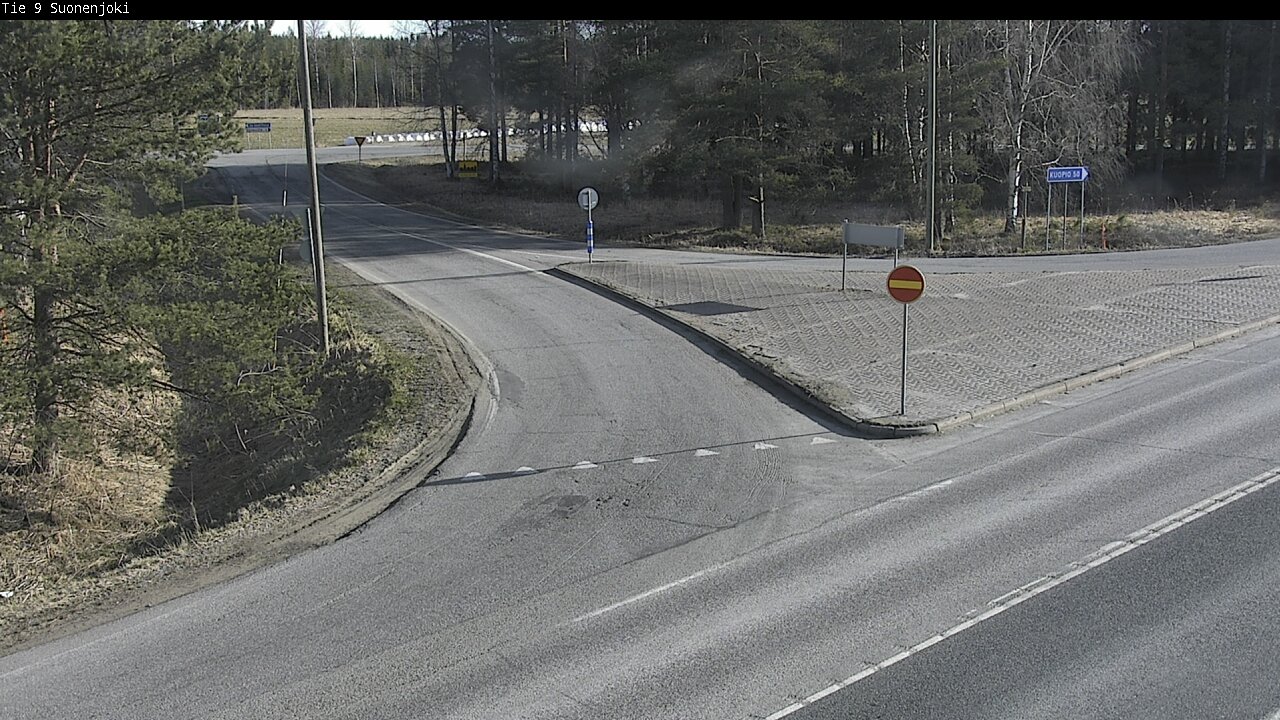 Weather Camera Image Road 9 Suonenjoki, Purola, Suonenjoki, Pohjois-Savo