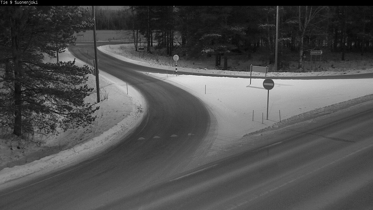 Weather Camera Image Road 9 Suonenjoki, Purola, Suonenjoki, Pohjois-Savo