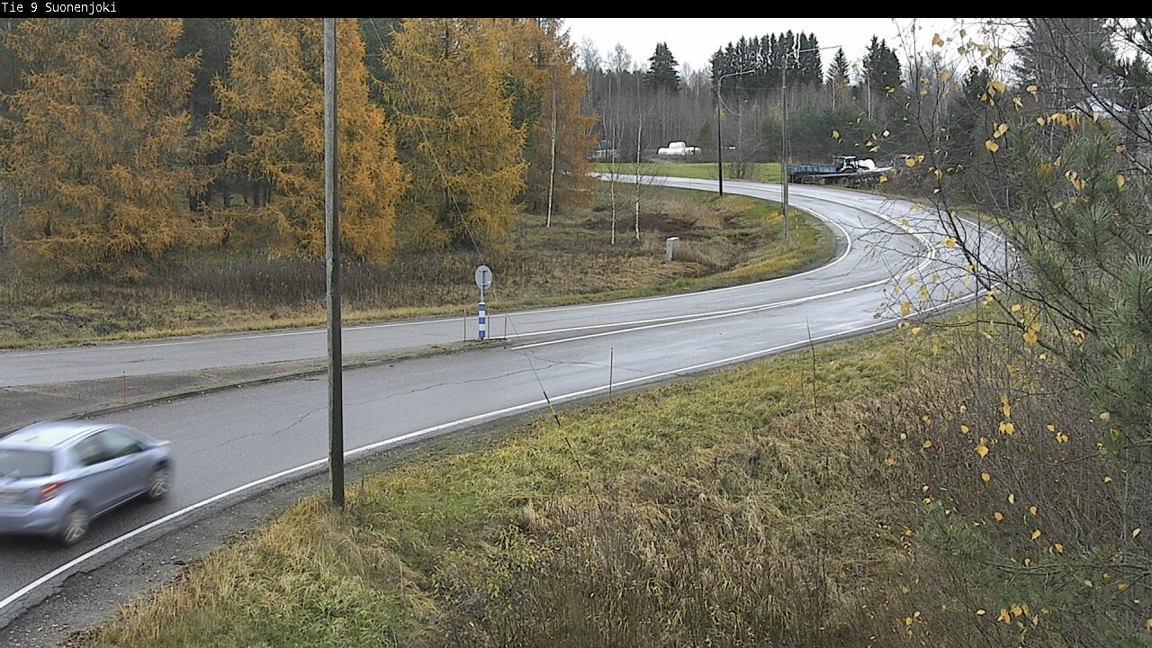 Weather Camera Image Väg 9 Suonenjoki, Purola, Suonenjoki, Pohjois-Savo