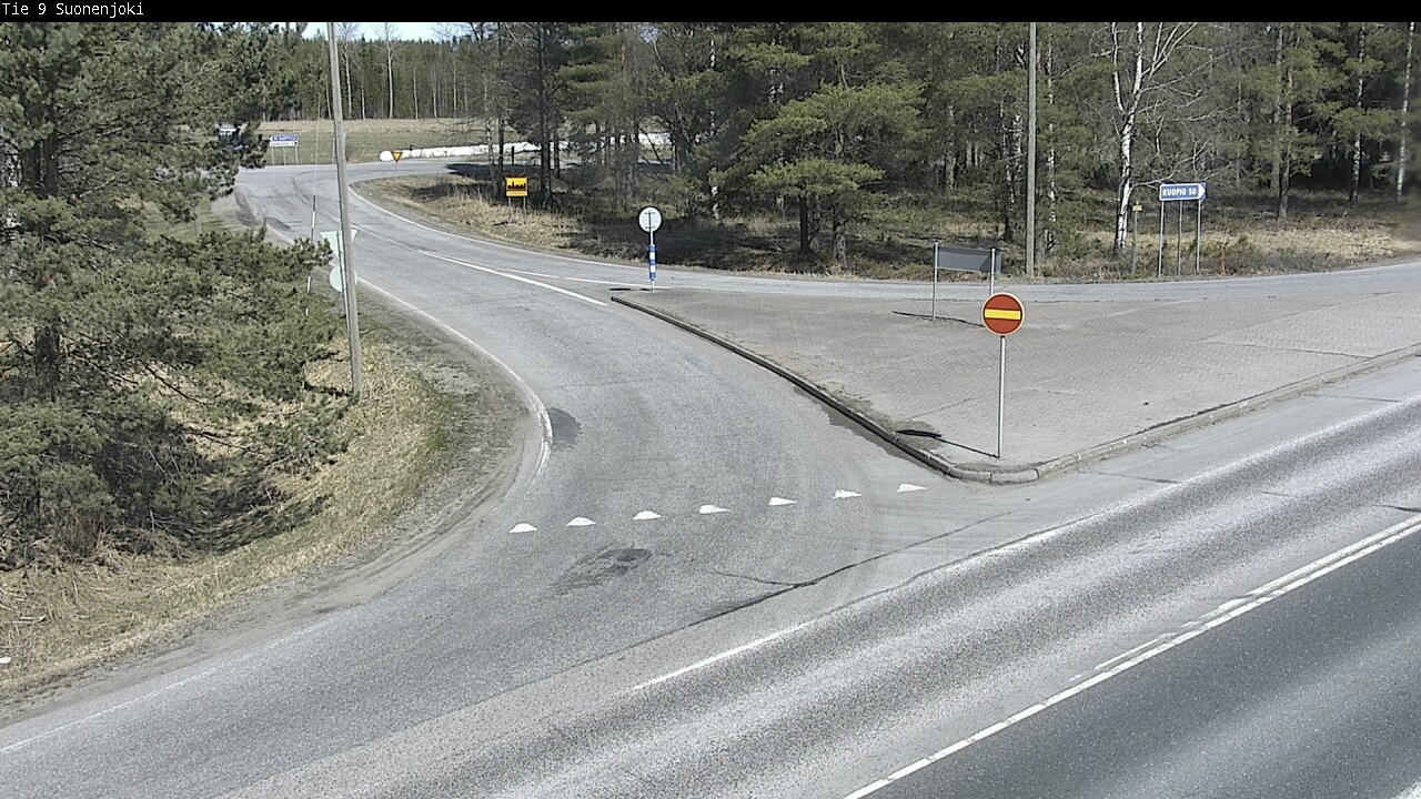 Weather Camera Image Road 9 Suonenjoki, Purola, Suonenjoki, Pohjois-Savo