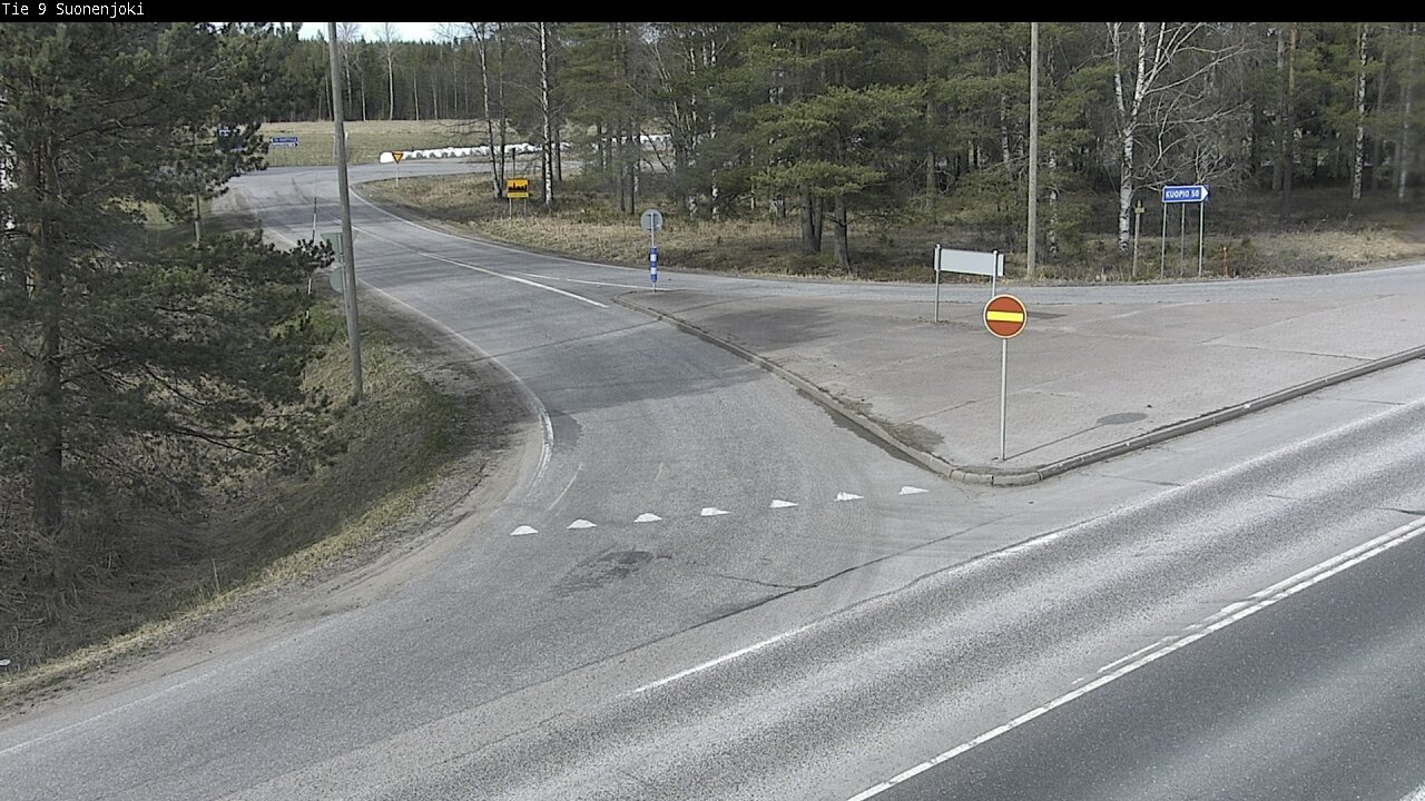 Weather Camera Image Road 9 Suonenjoki, Purola, Suonenjoki, Pohjois-Savo