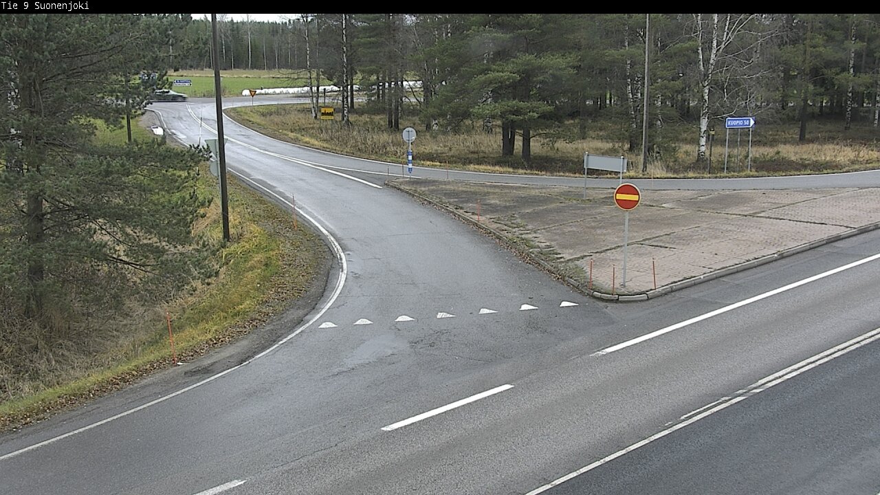 Weather Camera Image Väg 9 Suonenjoki, Purola, Suonenjoki, Pohjois-Savo