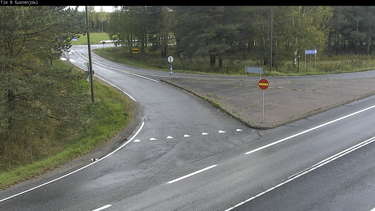 Weather Camera Image Road 9 Suonenjoki, Purola, Suonenjoki, Pohjois-Savo