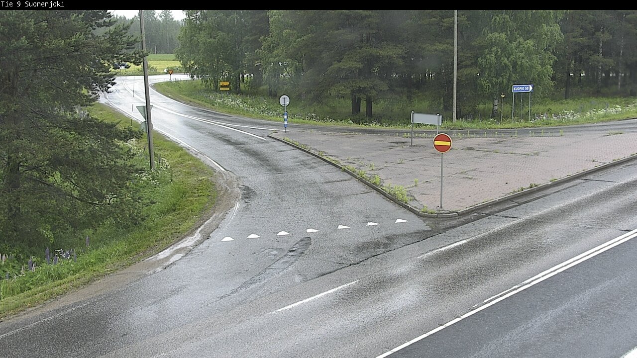 Weather Camera Image Väg 9 Suonenjoki, Purola, Suonenjoki, Pohjois-Savo
