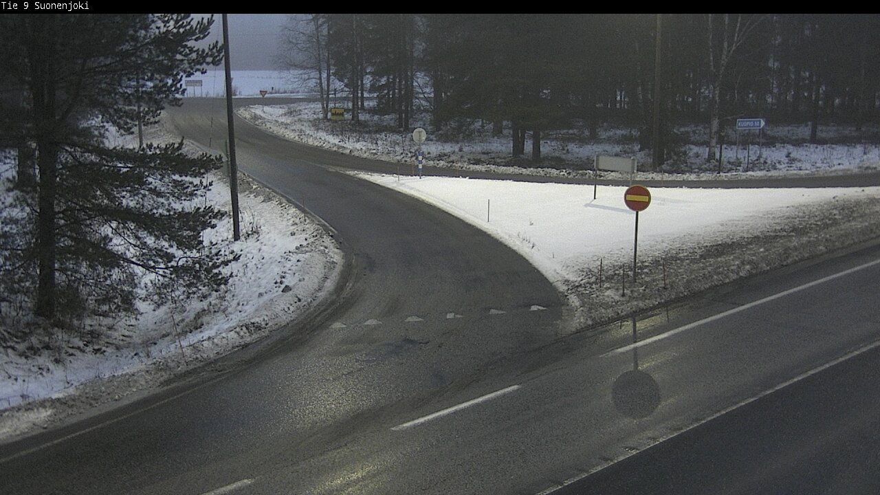 Weather Camera Image Väg 9 Suonenjoki, Purola, Suonenjoki, Pohjois-Savo