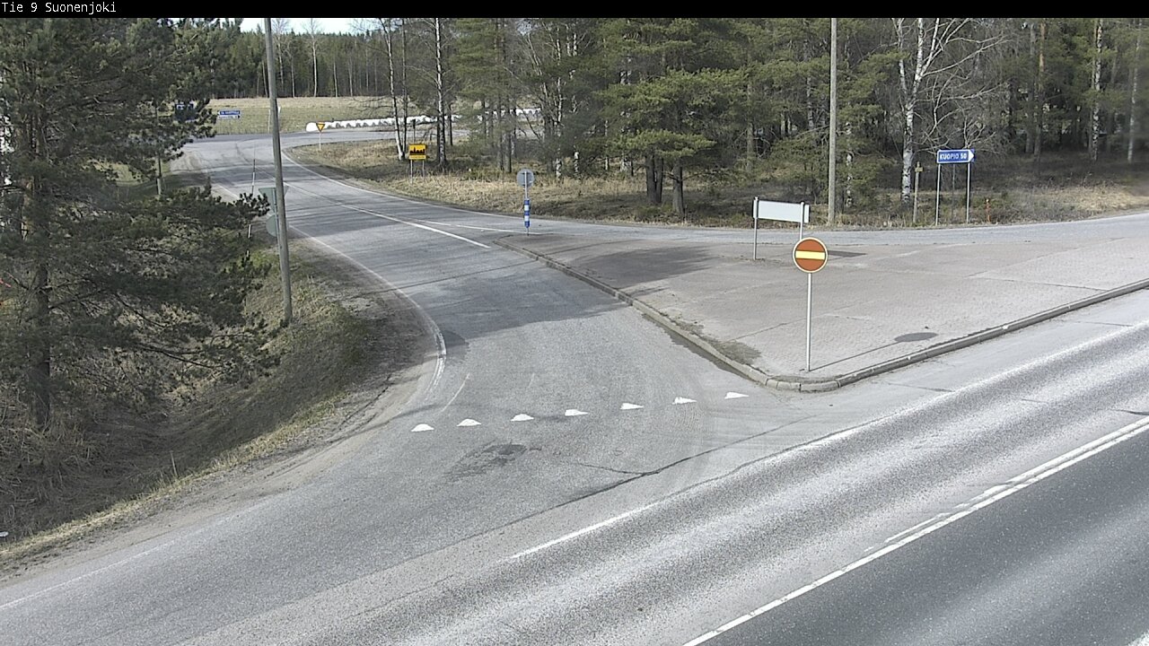 Weather Camera Image Road 9 Suonenjoki, Purola, Suonenjoki, Pohjois-Savo
