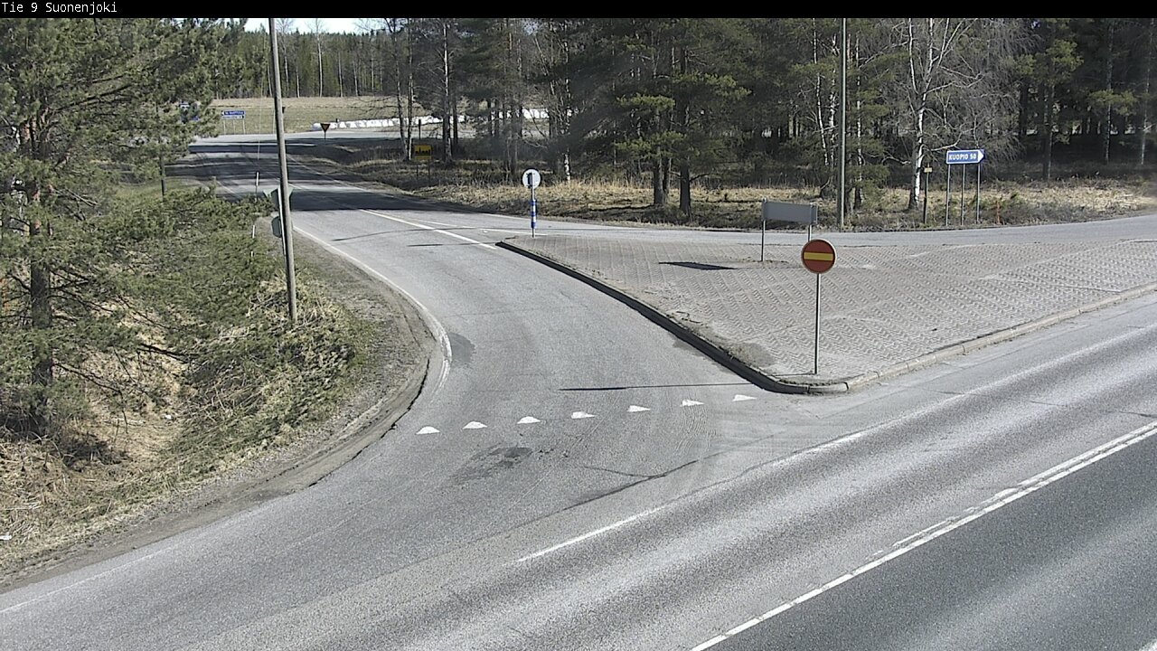 Weather Camera Image Road 9 Suonenjoki, Purola, Suonenjoki, Pohjois-Savo