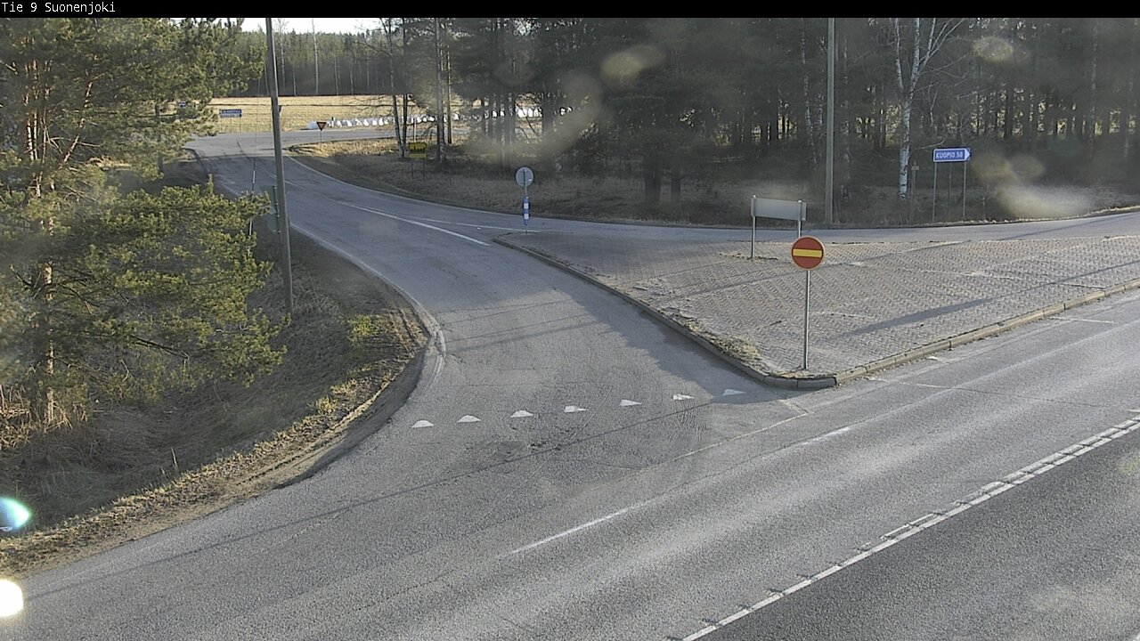 Weather Camera Image Road 9 Suonenjoki, Purola, Suonenjoki, Pohjois-Savo