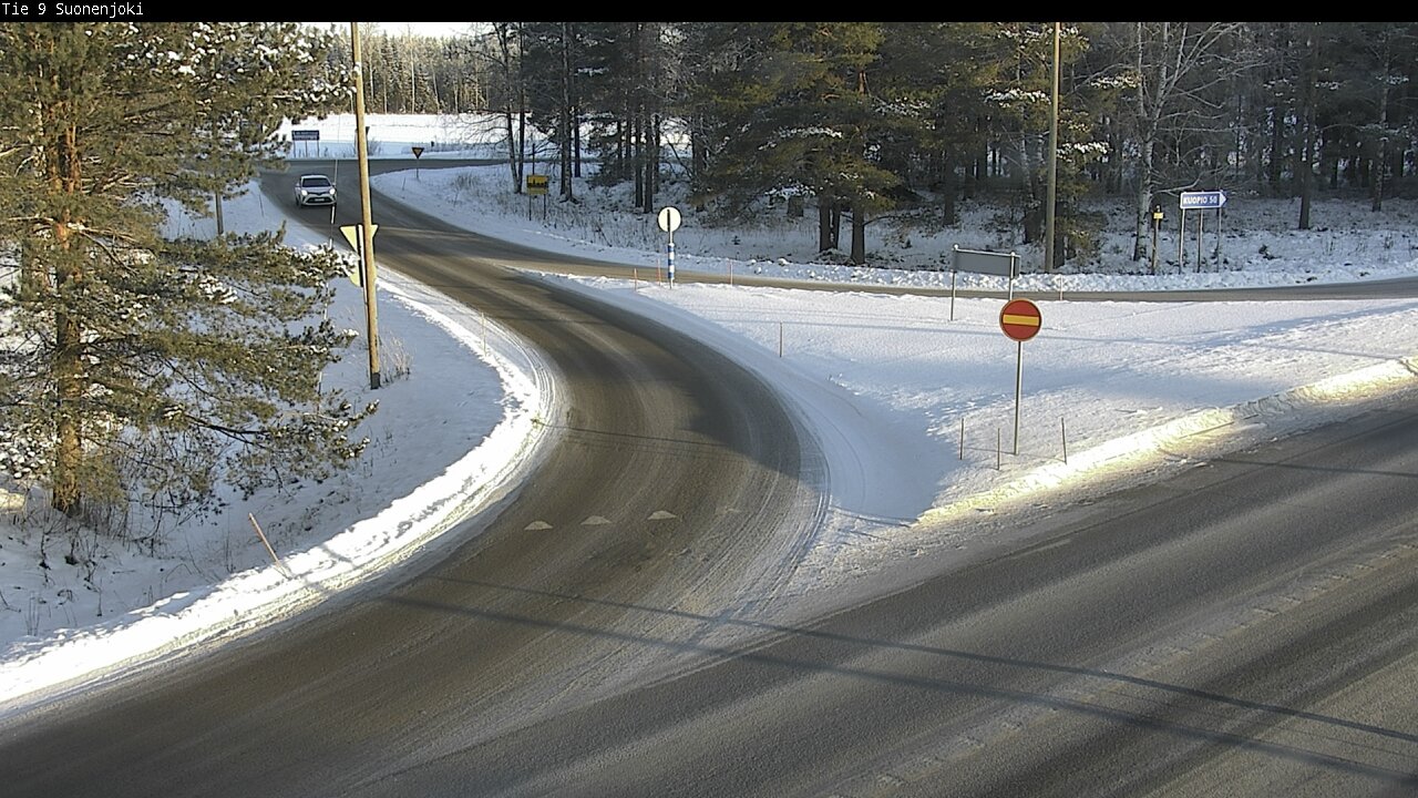 Weather Camera Image Väg 9 Suonenjoki, Purola, Suonenjoki, Pohjois-Savo