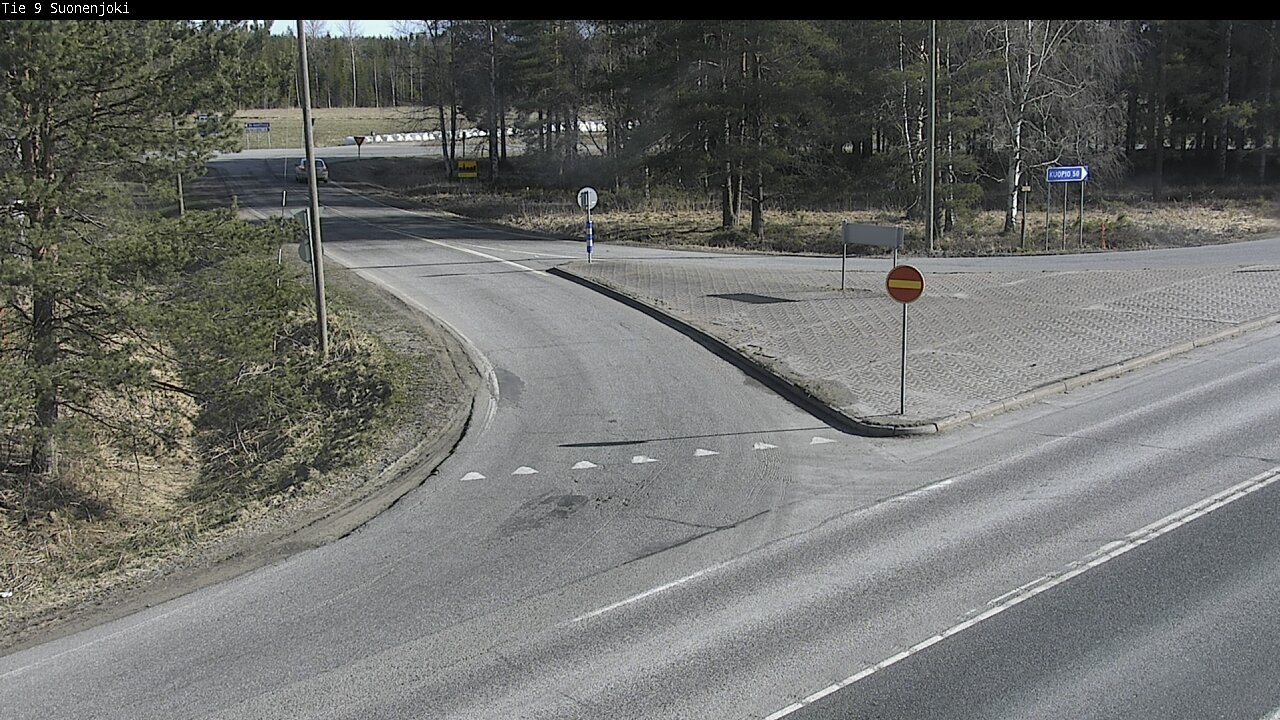 Weather Camera Image Road 9 Suonenjoki, Purola, Suonenjoki, Pohjois-Savo