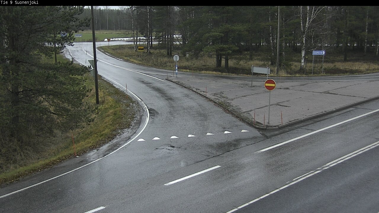 Weather Camera Image Väg 9 Suonenjoki, Purola, Suonenjoki, Pohjois-Savo