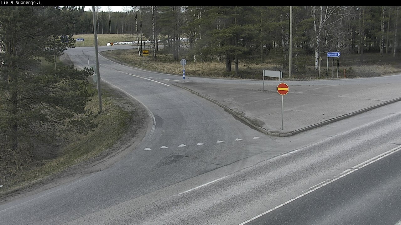 Weather Camera Image Road 9 Suonenjoki, Purola, Suonenjoki, Pohjois-Savo