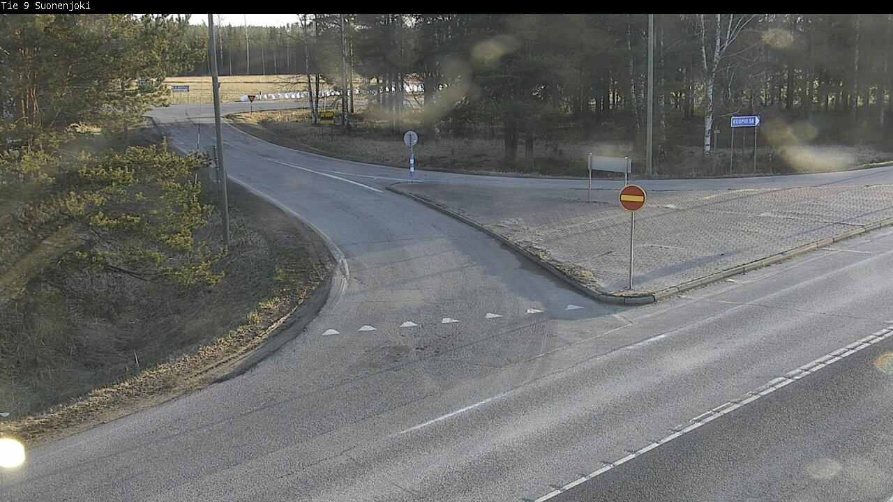 Weather Camera Image Road 9 Suonenjoki, Purola, Suonenjoki, Pohjois-Savo