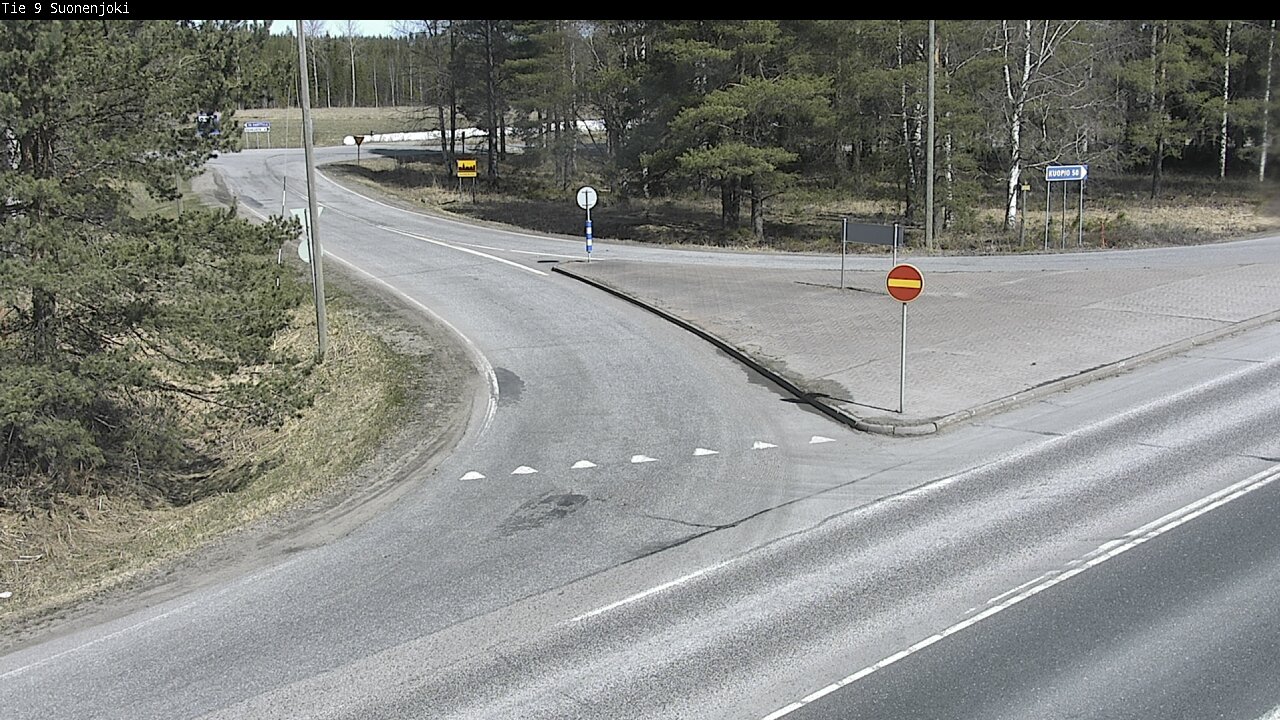 Weather Camera Image Road 9 Suonenjoki, Purola, Suonenjoki, Pohjois-Savo