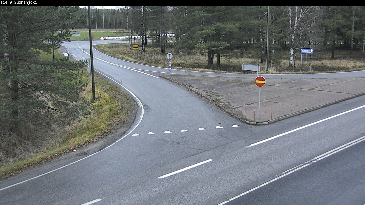 Weather Camera Image Väg 9 Suonenjoki, Purola, Suonenjoki, Pohjois-Savo