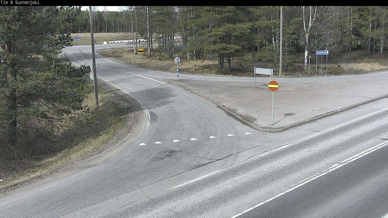 Weather Camera Image Road 9 Suonenjoki, Purola, Suonenjoki, Pohjois-Savo