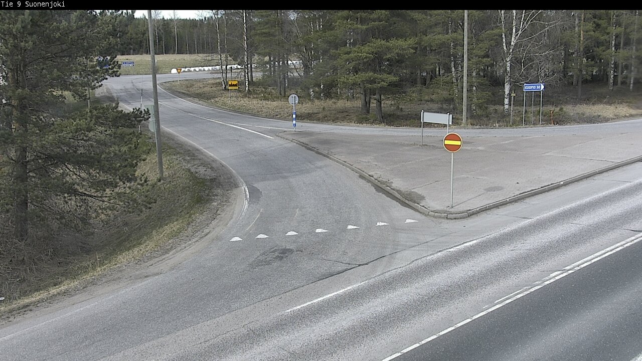 Weather Camera Image Road 9 Suonenjoki, Purola, Suonenjoki, Pohjois-Savo