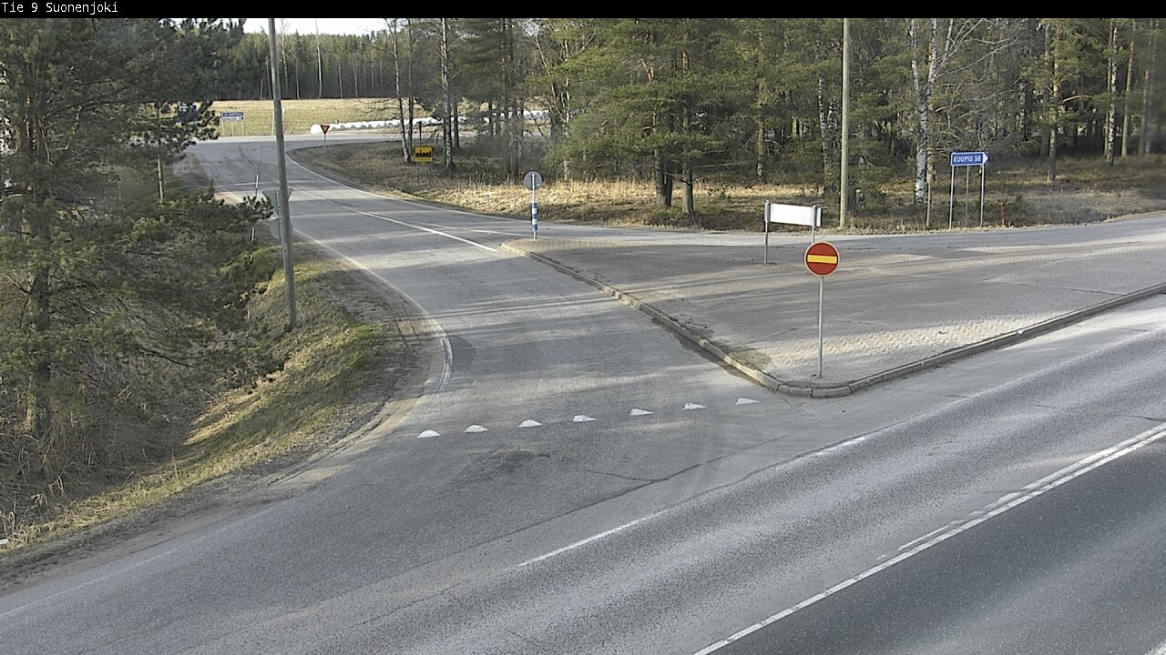 Weather Camera Image Road 9 Suonenjoki, Purola, Suonenjoki, Pohjois-Savo