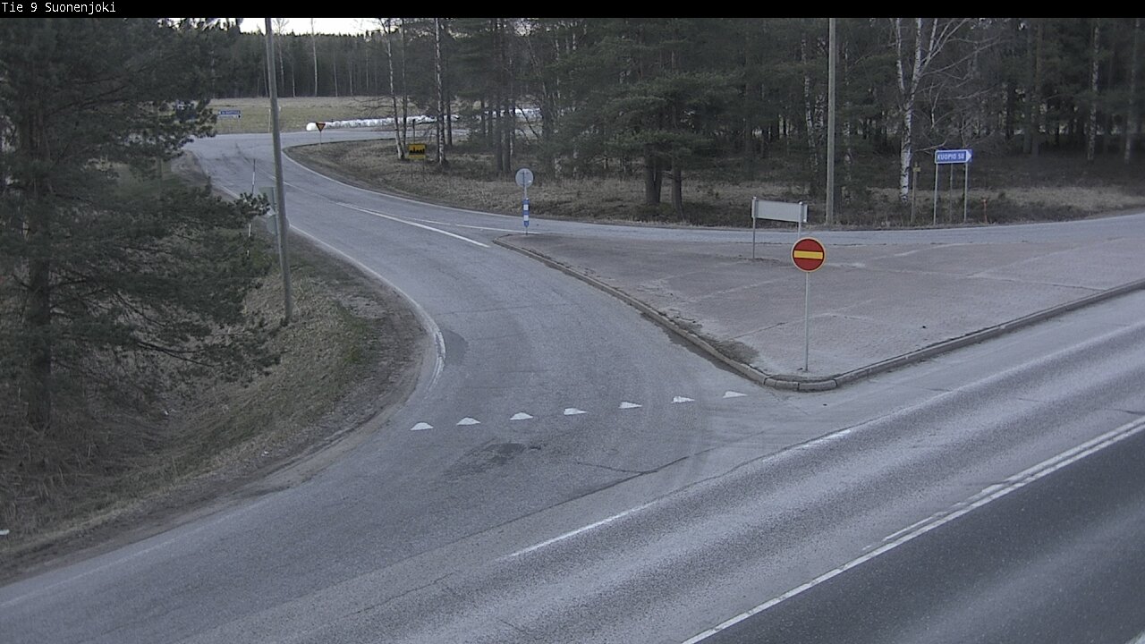 Weather Camera Image Road 9 Suonenjoki, Purola, Suonenjoki, Pohjois-Savo