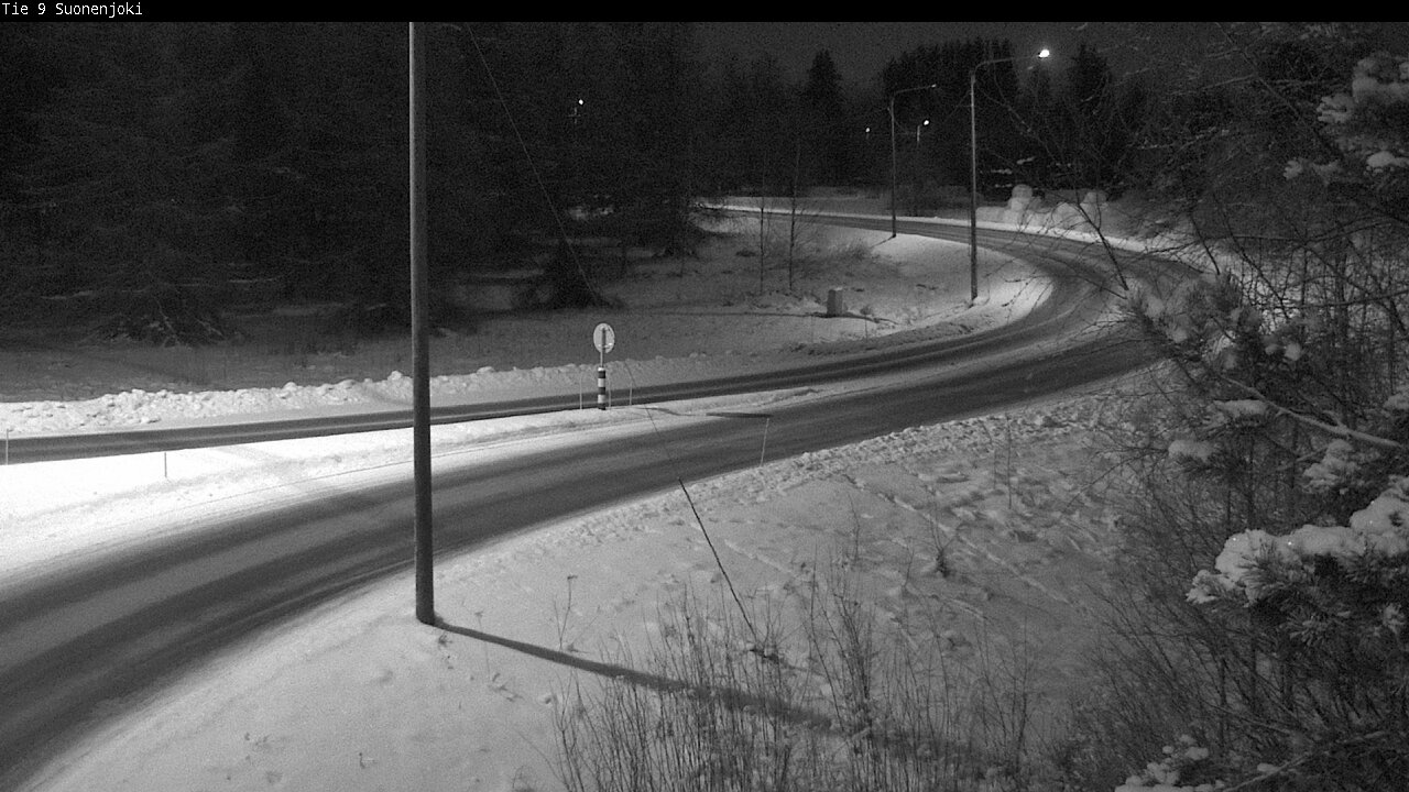 Weather Camera Image Väg 9 Suonenjoki, Purola, Suonenjoki, Pohjois-Savo