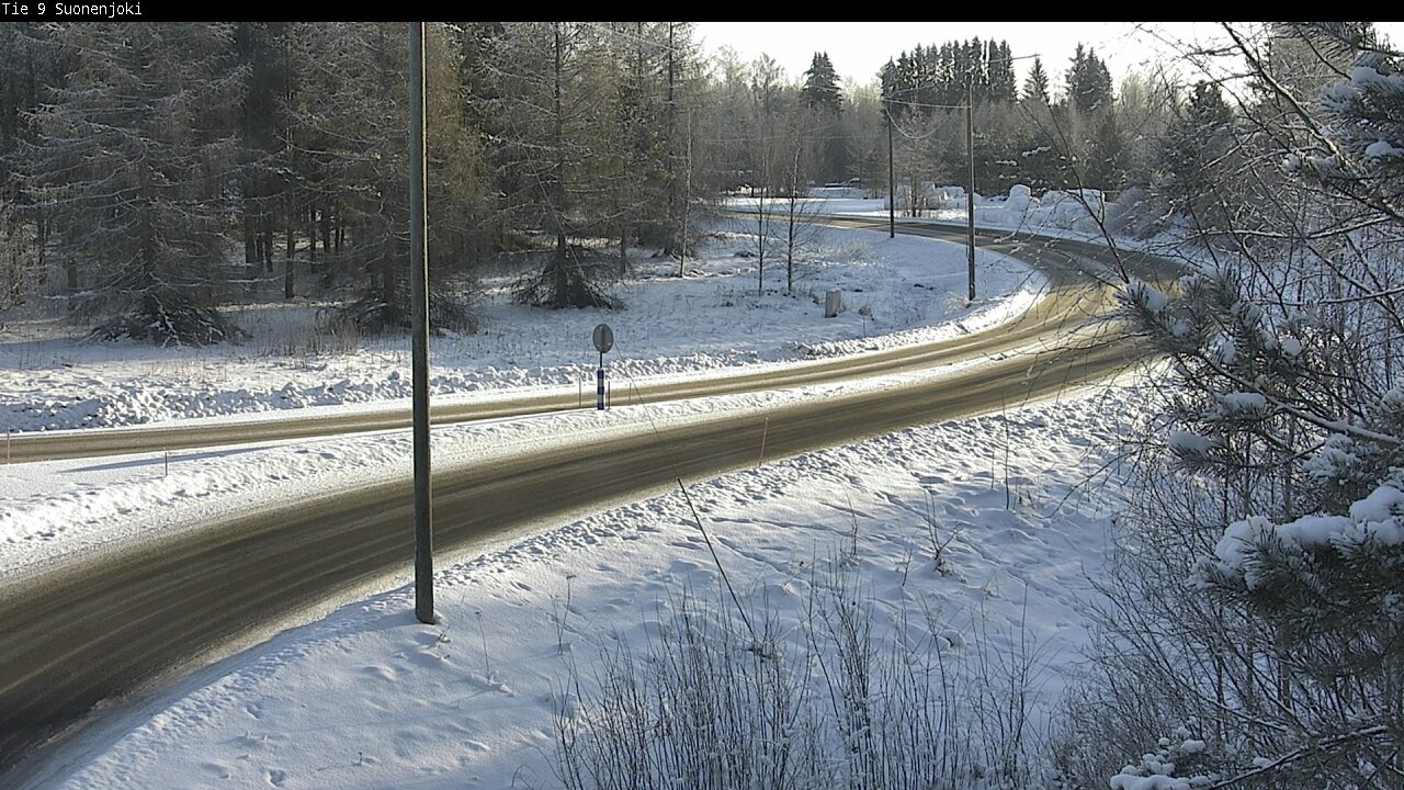 Weather Camera Image Väg 9 Suonenjoki, Purola, Suonenjoki, Pohjois-Savo