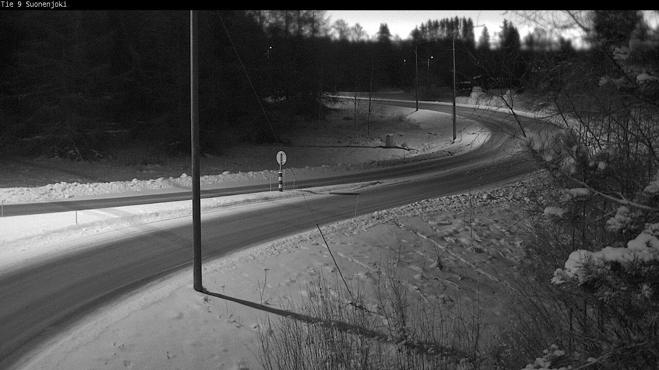 Weather Camera Image Road 9 Suonenjoki, Purola, Suonenjoki, Pohjois-Savo