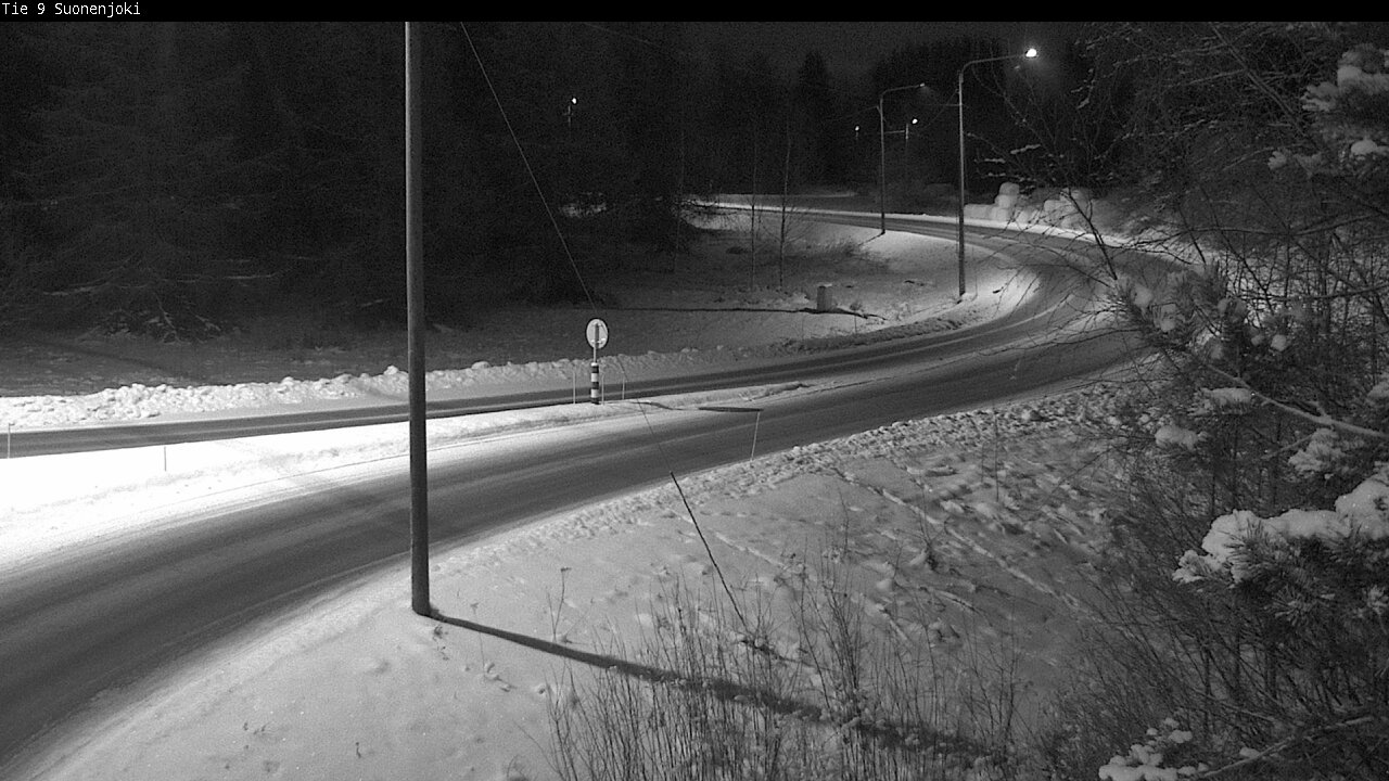 Weather Camera Image Väg 9 Suonenjoki, Purola, Suonenjoki, Pohjois-Savo