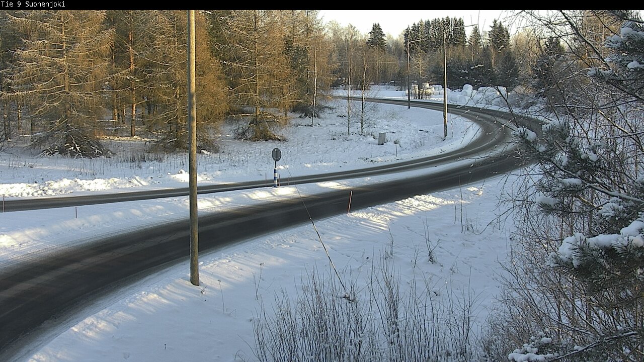 Weather Camera Image Väg 9 Suonenjoki, Purola, Suonenjoki, Pohjois-Savo