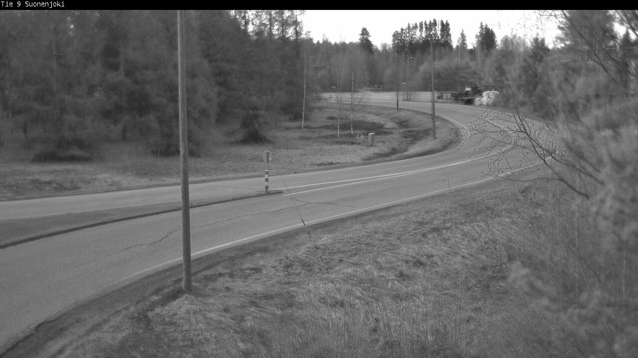 Weather Camera Image Väg 9 Suonenjoki, Purola, Suonenjoki, Pohjois-Savo